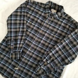 Carhartt Plaid Flannel Shirt - Men's 2XL